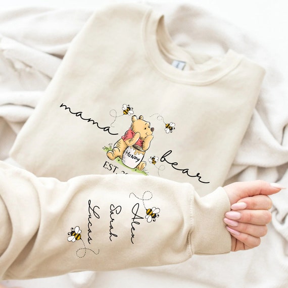 Personalized Mama Bear Winnie The Pooh Sweatshirt… - image 1