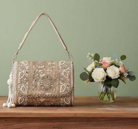 Velvet Silk Embroidery Potli Bag, Handmade Potli Bag, Wedding Potli Bag, Gifting Potli Bag, Traditional Potli Bag, Party Wear Potli Bag,