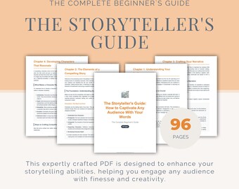 The Storyteller's Guide: How to Fesseln Jedes Publikum Mit Ihren Worten - 96-Seiten-Handbuch