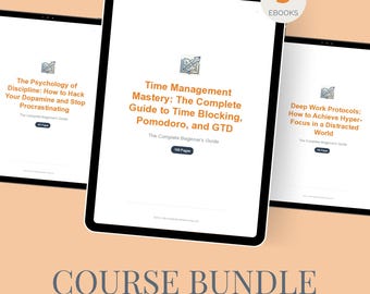 Das ultimative Produktiv- und Selbstbeherrschungs-Bundle | Disciplin, Fokus und Zeitmanagement (5er PDF Set)