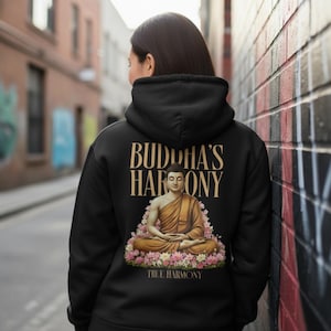 Harmonia Buddy – Streetwearowa bluza z kapturem unisex z polaru