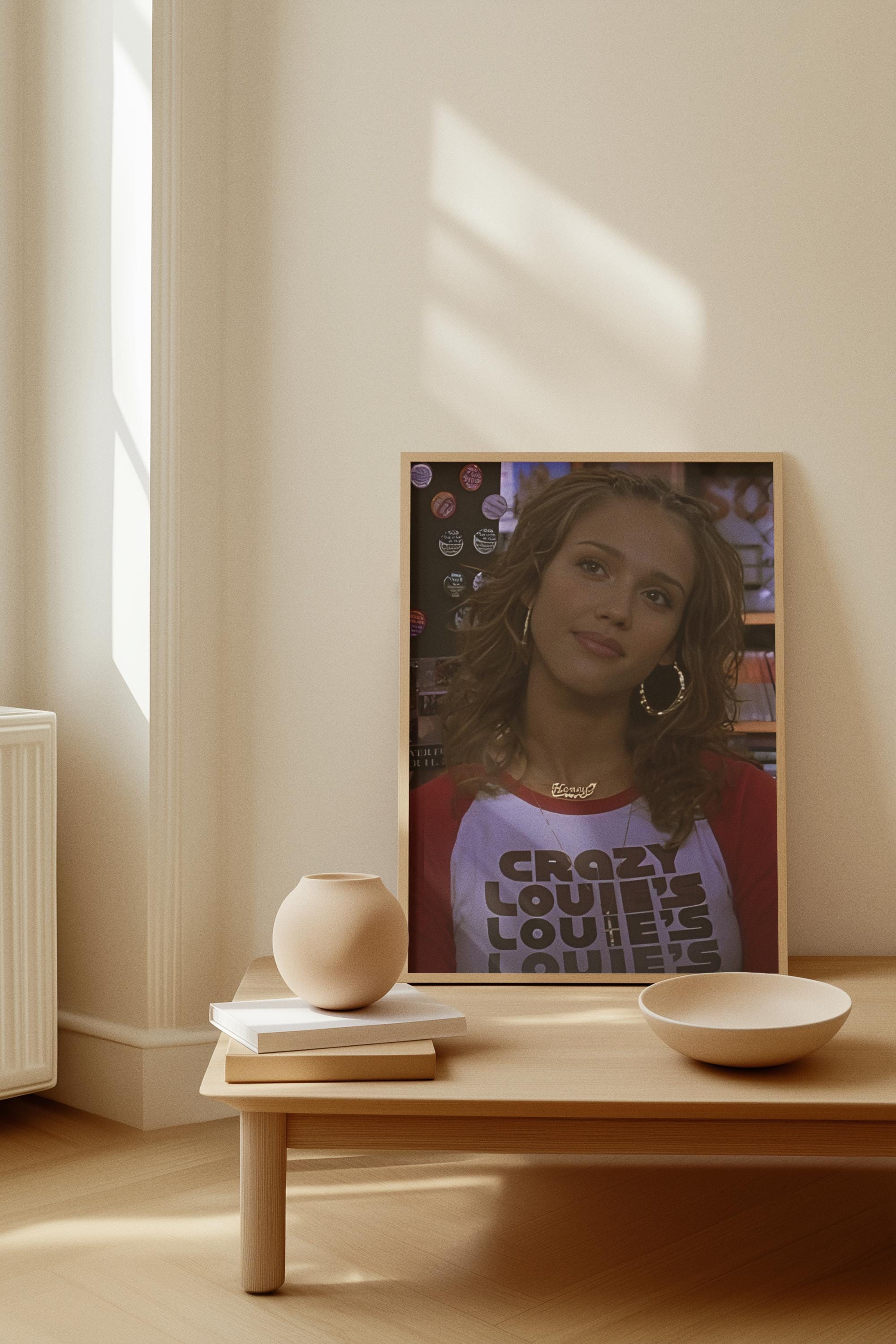 HIUSOUM Poster Jessica Alba Bikini Impression sur toile HIUSOUM Poster Jessica Alba Bikini Impression sur toile