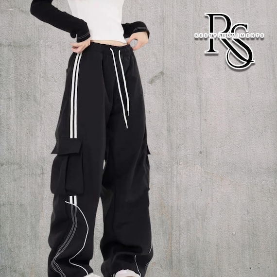 Baggy Cargo Pants | Casual Wide Leg Joggers | Modern Y2K Streetwear