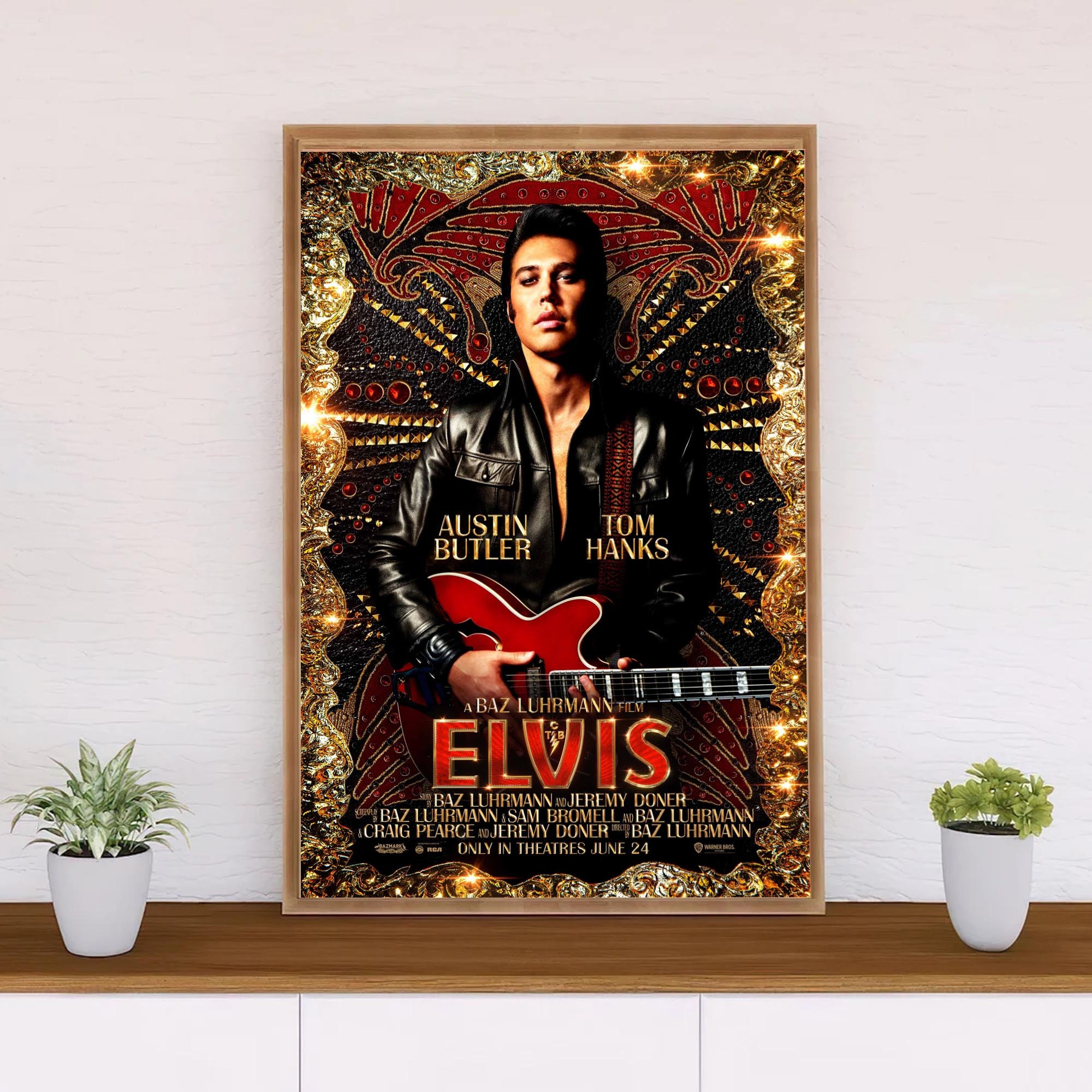 Elvis Movie Poster 2022 Elvis Poster Wall Art Elvis Gift for Etsy