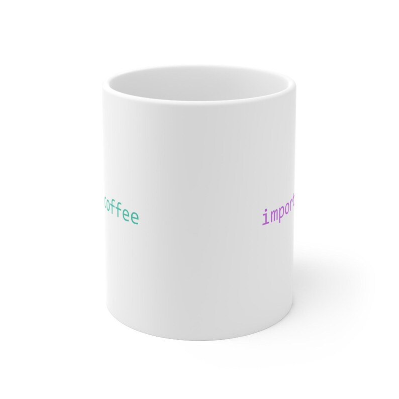 import coffee Mug | Python programmer humour image 2