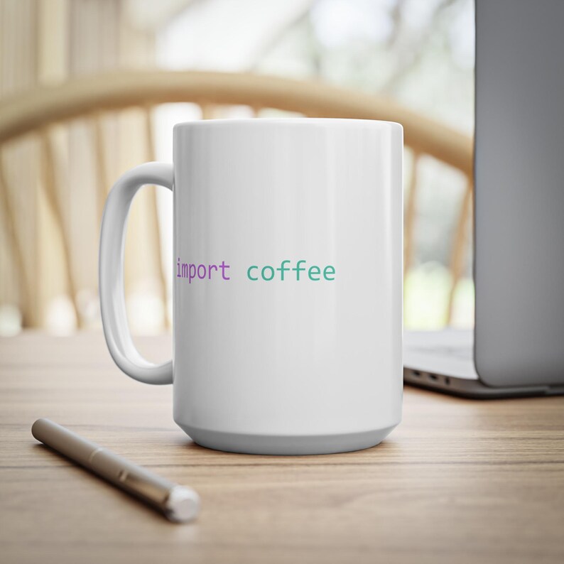 import coffee Mug | Python programmer humour image 13