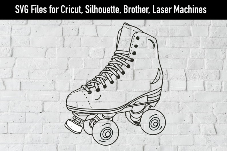 Download Roller Skate SVG Skate Cricut Skate Silhouette Cut File | Etsy