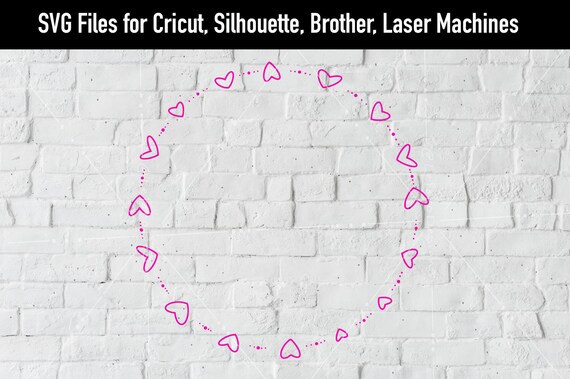 Download Circle Of Love Svg Only Cricut Svg Silhouette Svg Love Svg Etsy