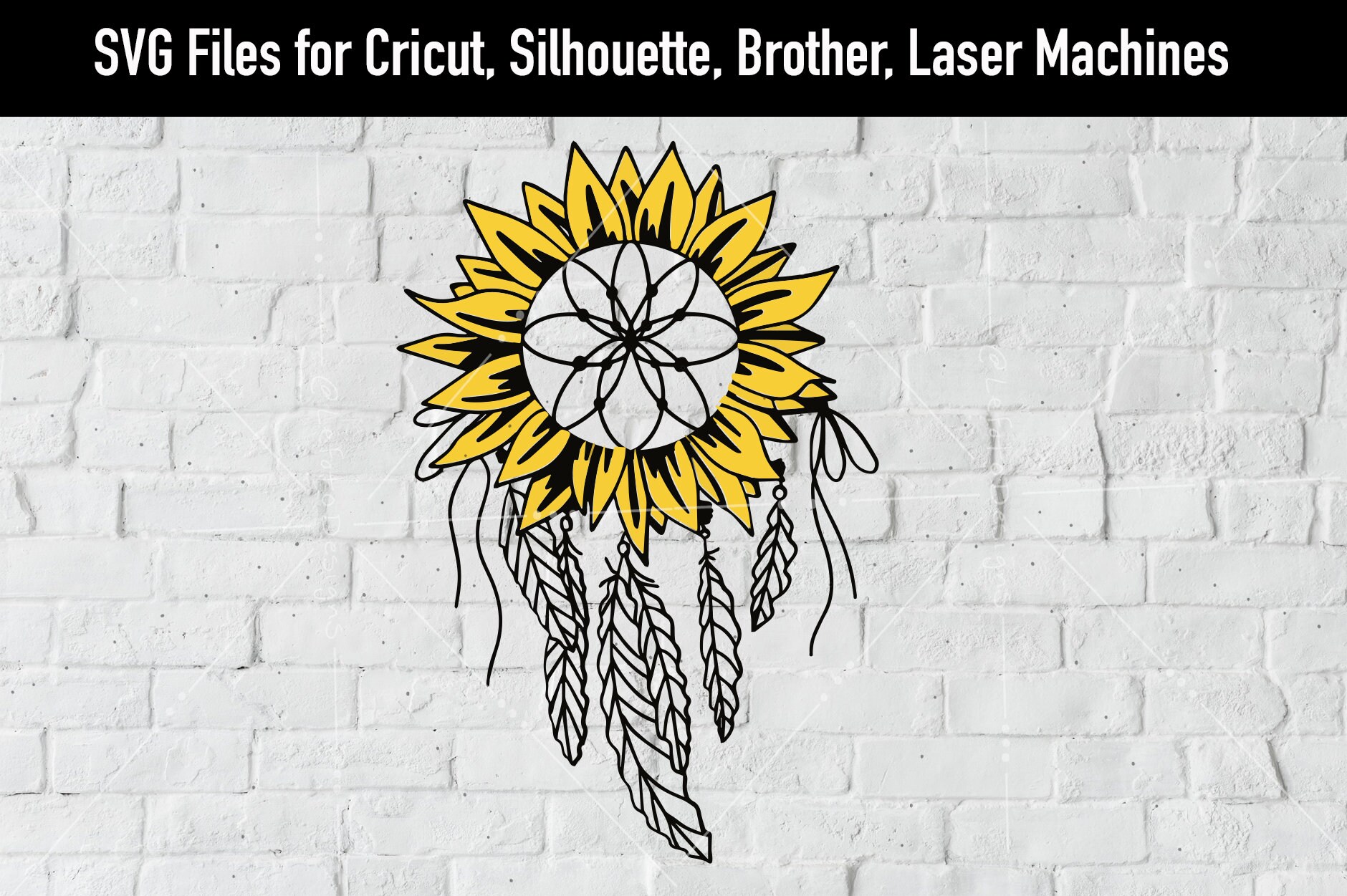 Free Free Sunflower Dream Catcher Svg 172 SVG PNG EPS DXF File