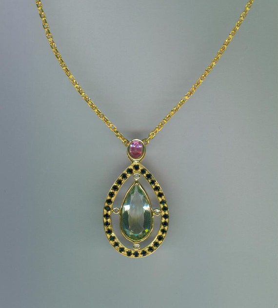 Items similar to Fine Jewelry 18k Necklace on Etsy