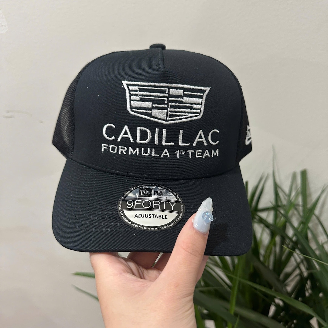 Cadillac Formula .1 Team Embroidered Trucker Hat, Cadillac Racing ...