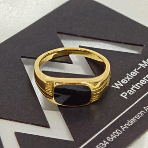 Saul Goodman Pinky Ring James McGill Ring Breaking Bad Jogi Versilber 18K Gold Weltbester Jurist tragbar TV-Show Requisite