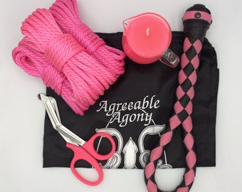 Kit de démarrage Impact & More Kinky avec sac de rangement