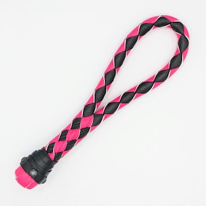BDSM Paddle /Cable Slapper braided leather by Agreeable Agony image 1