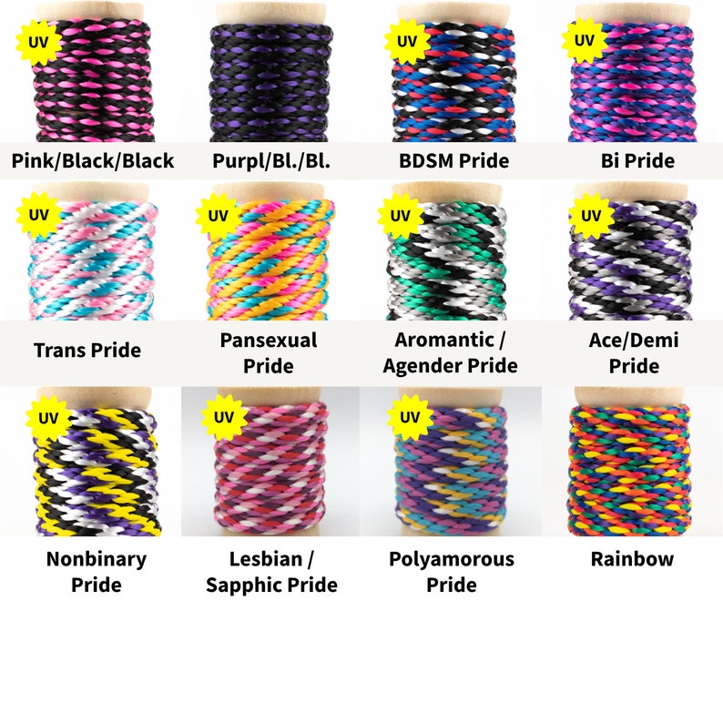 Corde de bondage de 30 pieds 1/4 6 mm Tresse solide MFP Souple Pour Shibari Synthétique image 6