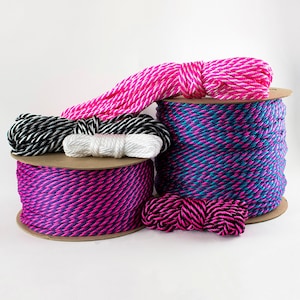 Mfp Bondage Rope 1/4in (6mm) - Soft - for Shibari or Suspension - Custom Length