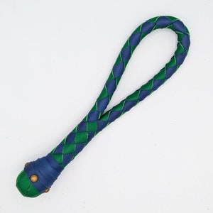 BDSM Paddle /Cable Slapper braided leather by Agreeable Agony image 2