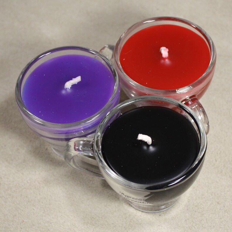 Mini Wax Play Candle Container Pouring Candle Low Temp Etsy
