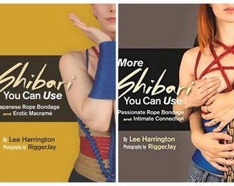 Book Set: Shibari You Can Use & More - By Lee Harrington - English (Free Domestic Shipping!)