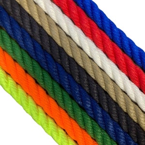 POSH - 3 Strand Spun Polyester Bondage Rope - 6mm