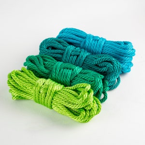 30ft Bondage Rope - 1/4in 6mm Solid Braid MFP - Soft - For Shibari - Synthetic