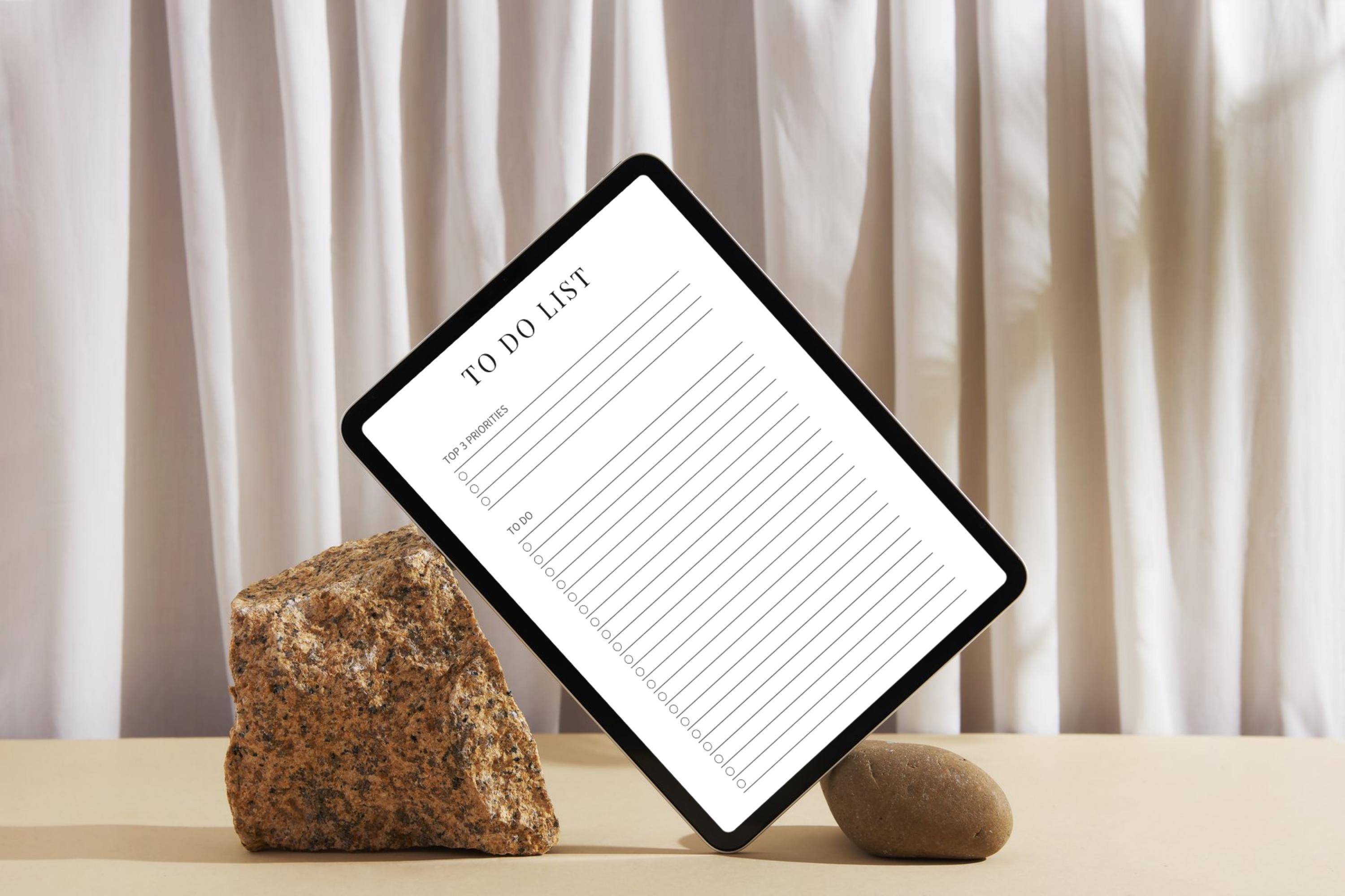 Minimalist to Do List Printable | Daily Task Tracker | Productivity ...
