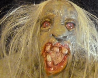 rabid witch on sale! witches Halloween props faces on things