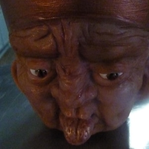 face planter 4-inch terra cotta covered sassy raspberry