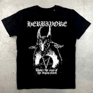 Bathory vegan Herbivore veganes Tierrechts-Shirt punk