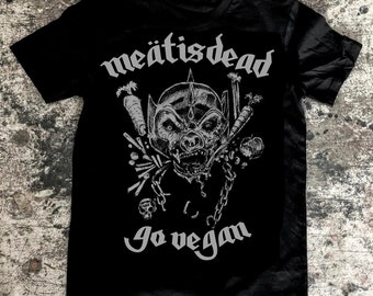 La carne è morta, maglietta vegana dei Motorhead