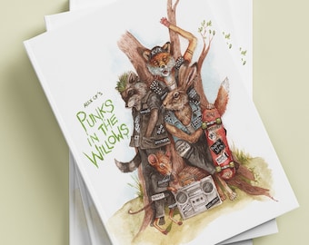 Punks in the willows  - An illustrated guide to punk rock communities