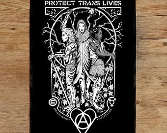 Patch posteriore per proteggere le vite trans