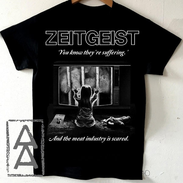 AUSVERKAUF! ZEITGEIST Poltergeist Tierrechte Shirt Punk