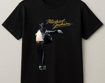 Michael Jackson Glove Graphic PNG Vintage 90s Tee, Michael Jackson