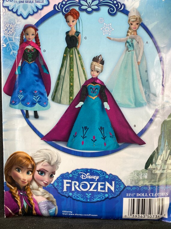 Frozen barbie doll clothes sales