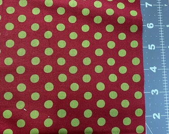 Burgundy Spot by Kaffe Fassett Quilt Shop Quality Fabric - 1/2 yard