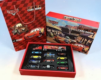 Cars Lightning McQueen Diecast Toy Set • Mater Mack Truck Metal Cars • Pixar Cartoon Vehicle Toys • Kids Gift Collectible