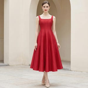 fit and flare graduation dress for Tuckernuck Shoes