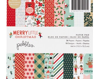 Download Christmas Paper Pad Etsy PSD Mockup Templates