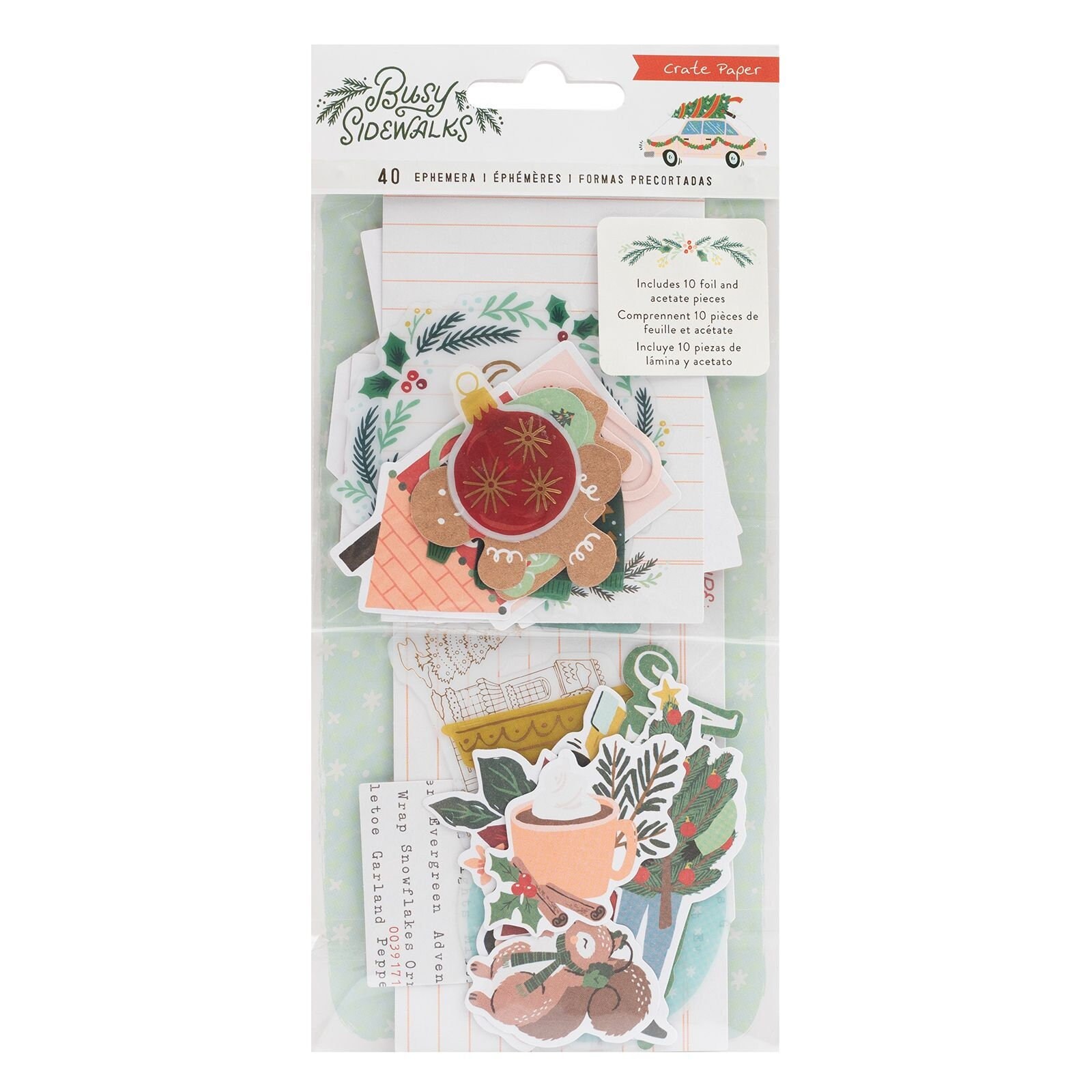 Busy Sidewalks Ephemera - Crate Paper | Michaels