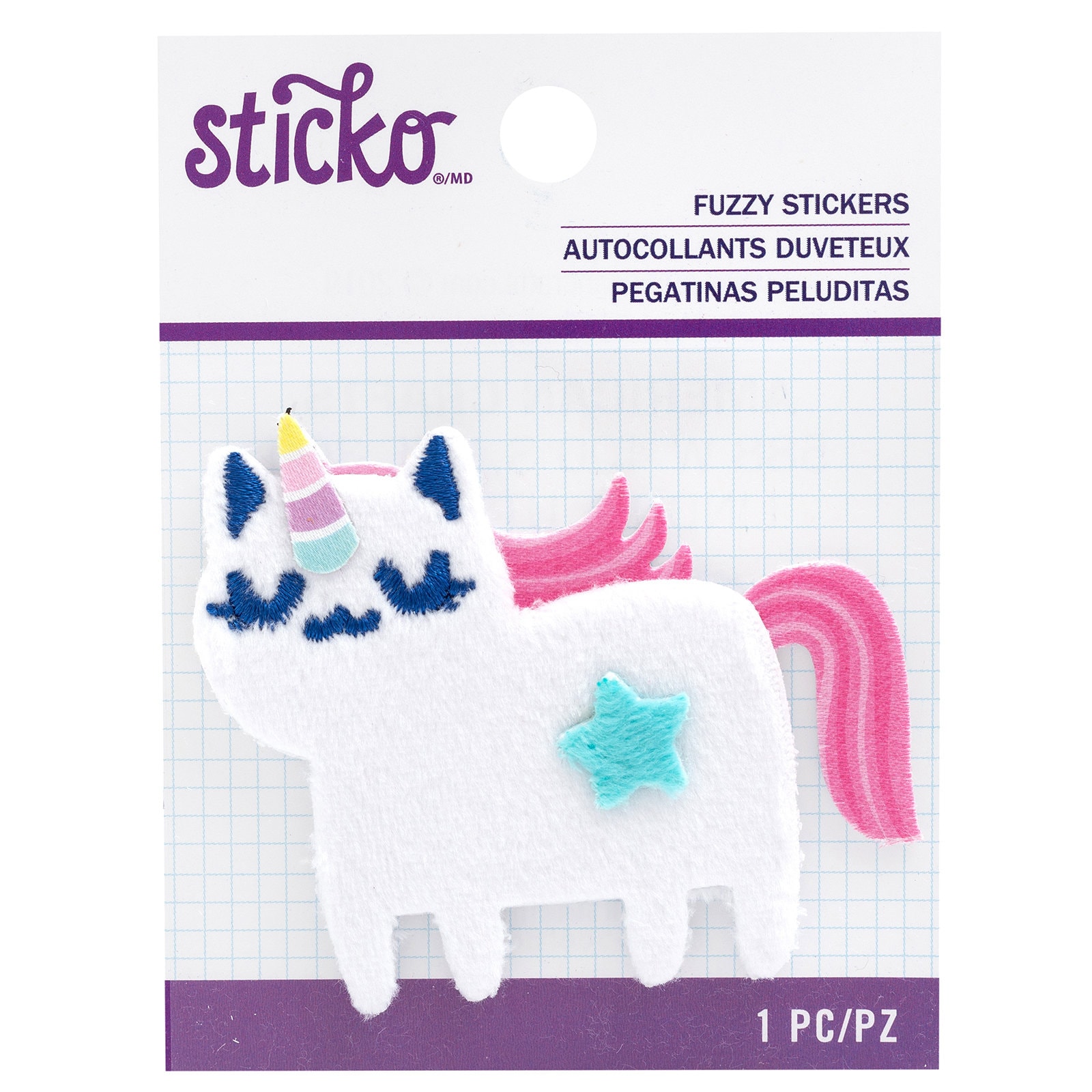 Sticko Fuzzy Stickers - 015586887310