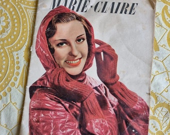 Magazine Marie-Claire Années 1930s 1940s , 3 Novembre 1939