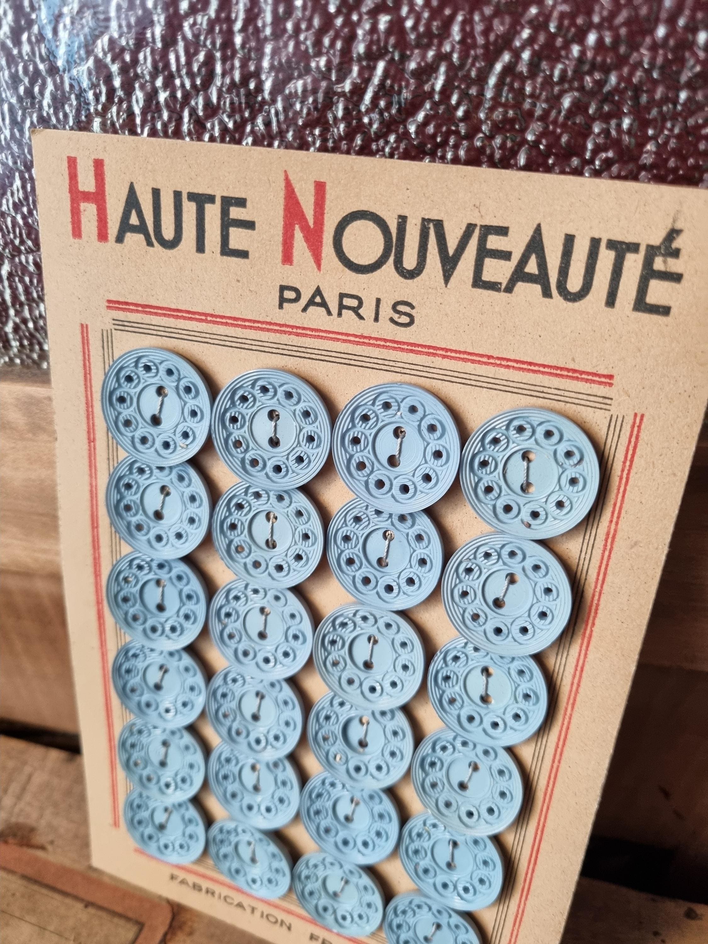 Gros boutons anciens années 50/60