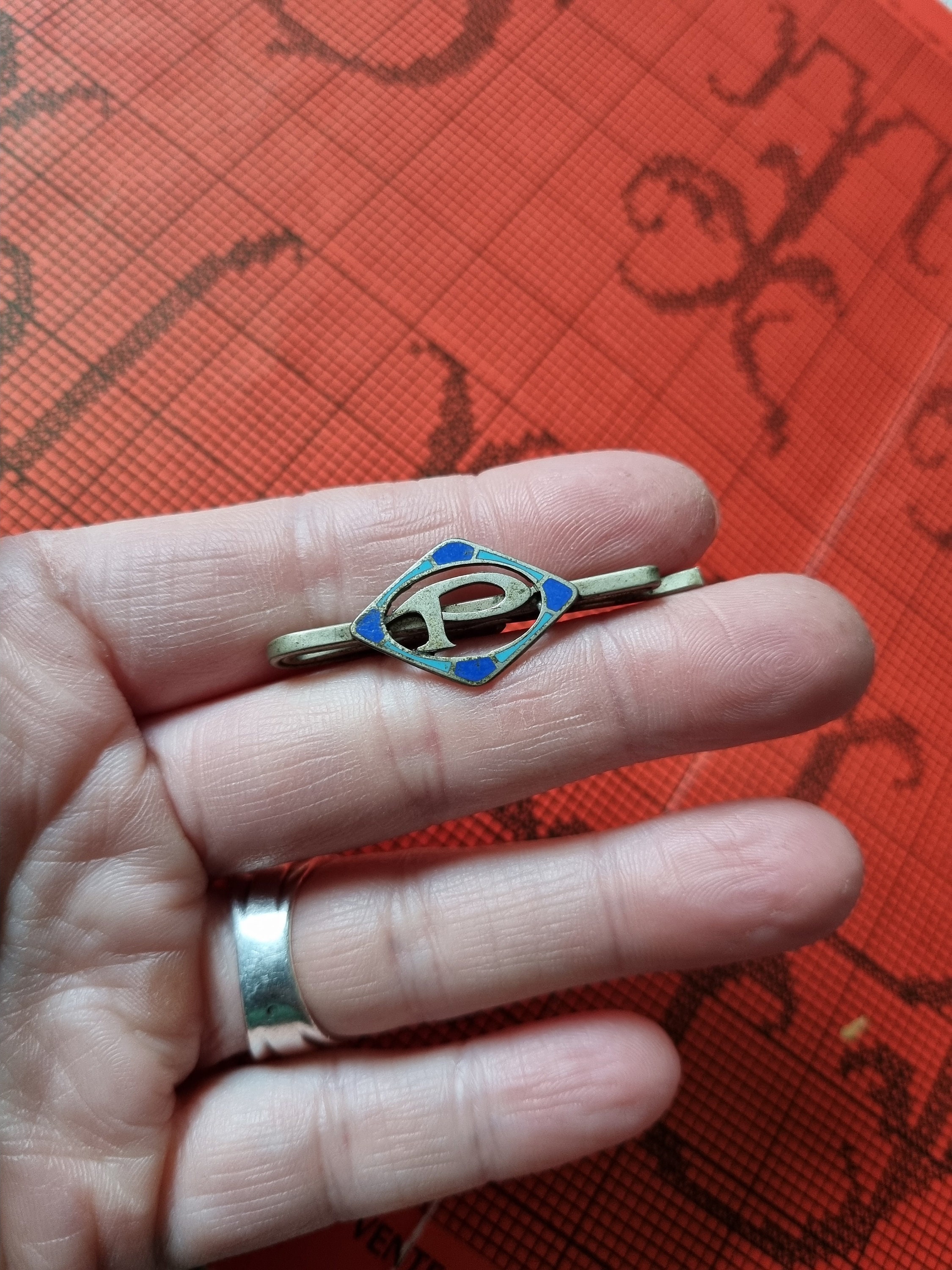 Pince a cravate ancienne vintage coccinelle