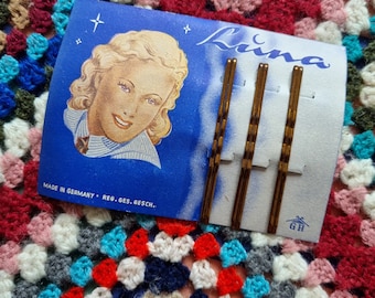 LINA - Carte de Pinces Plates des Années 1940, Stock Allemand