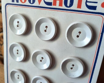 Boutons De Mercerie Anciens Géométriques Originaux - Lot De 1 à 10 Pièces Vintage