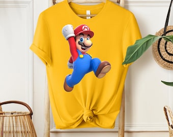 Super Mario Shirt, Super Mario Matching Shirt, Mario and Friends Shirts, Super Mario Fan Shirt, Family Vacation Shirt