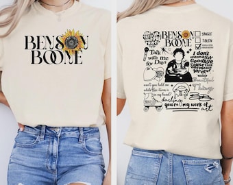 Benson Boone Vintage Shirt, Benson Merch Kid Shirt, Benson Boone Concert Tour, BB Tour Album Concert, Wanted Man Tour Shirt, Benson Shirt