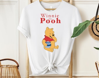 Winnie The Pooh  Shirt, Mommy To Bee, Pregnancy Reveal Shirt, Pooh Mommy Shirt, Disney Pregnant Tee,New Mom Shirt, Daddy To Bee
