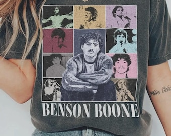 Benson Boone Vintage Shirt, Benson Merch Kid Shirt, Benson Boone Concert Tour, BB Tour Album Concert, Wanted Man Tour Shirt, Benson Shirt